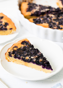 Baked Wild Blueberry Pancake