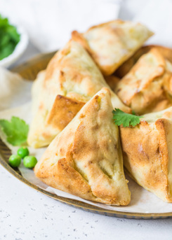 Curry Potato Samosas