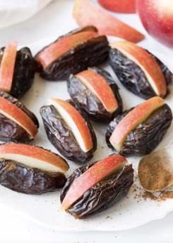 Apple Cinnamon Stuffed Dates 