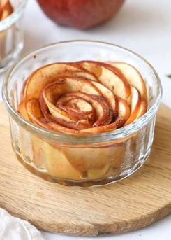 Baked Apple Roses 