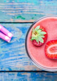 Banana Berry Spice Smoothie