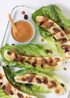 Banana Lettuce Boats
