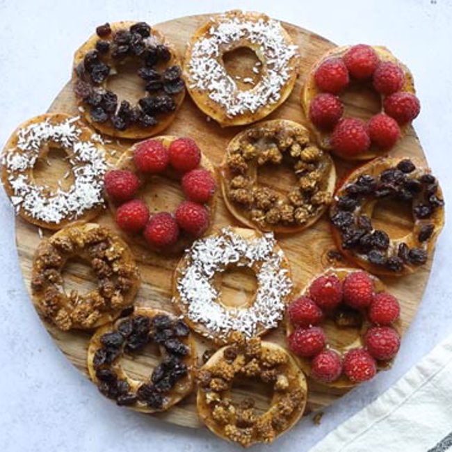 Caramel Apple Rings 