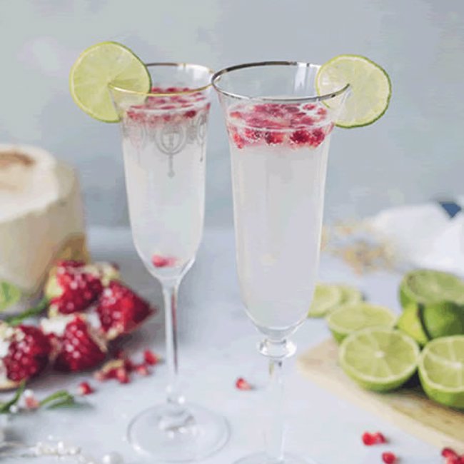 Champagne Mocktail 