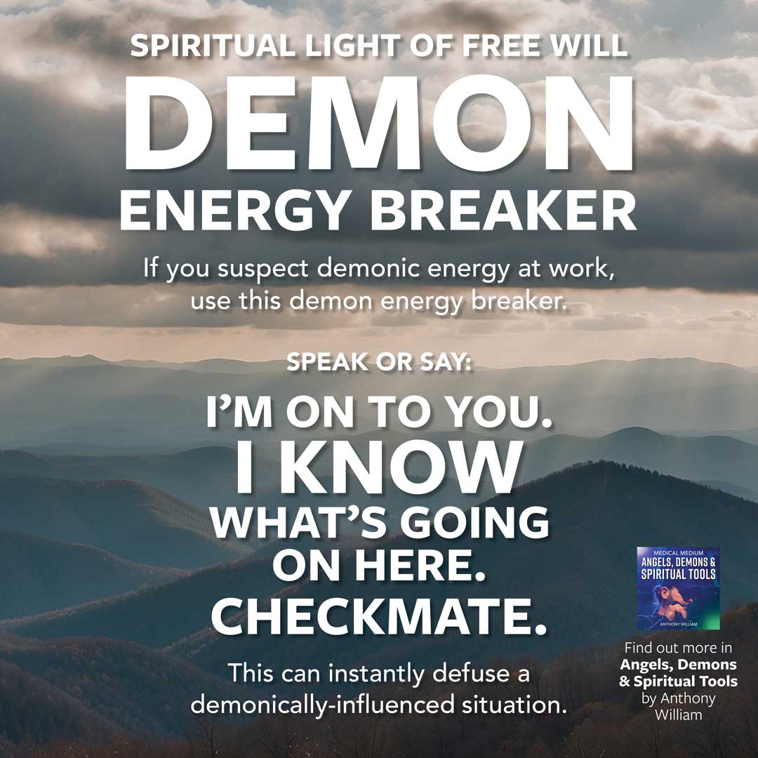 Spiritual Light Of Free Will - Demon Energy Breaker