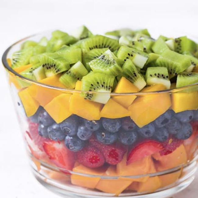 Layered Fruit Salad