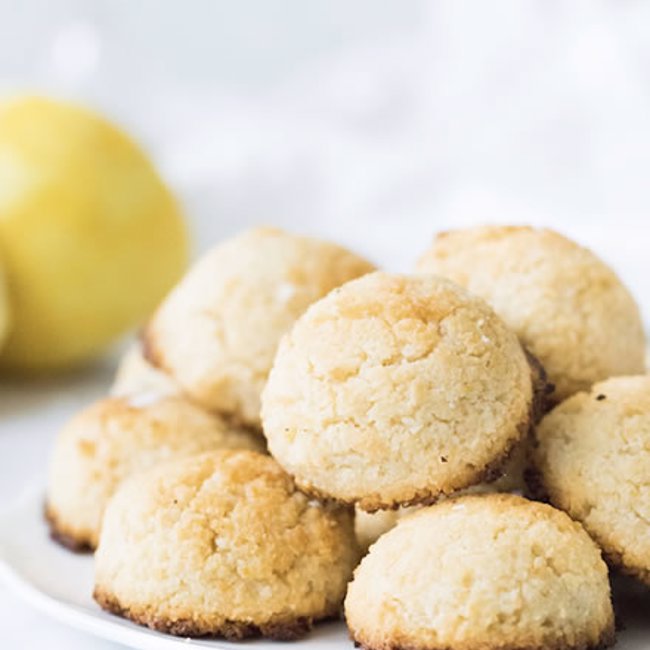Lemon Coconut Macaroons 