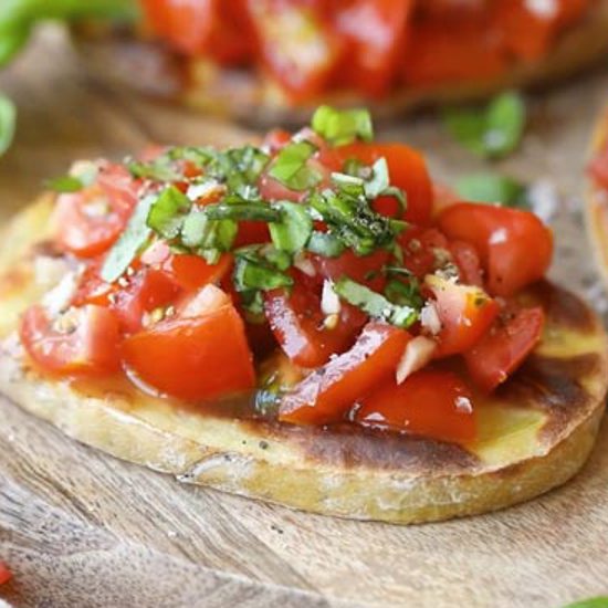 Potato Bruschetta 