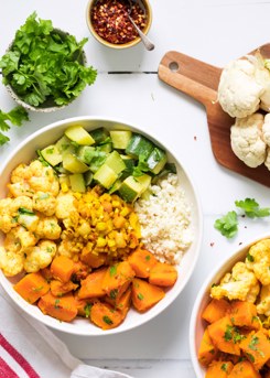 Cauliflower & Squash Bowl