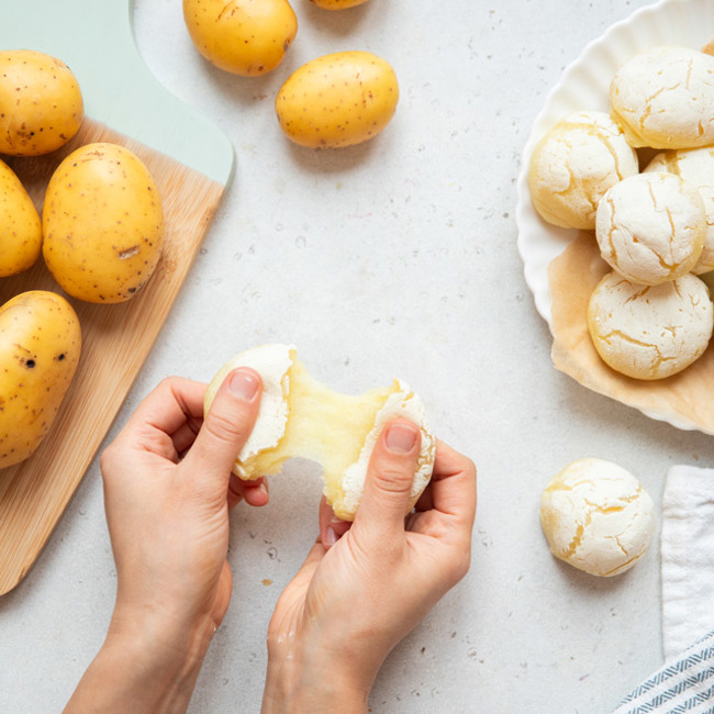 Fat-Free Brazilian Cheese Rolls