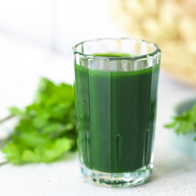 Cilantro Shot