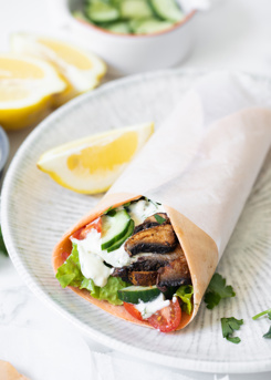 Mushroom Shawarma