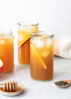 Nettle Apple Iced Tea