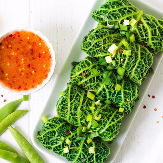 Steamed Cabbage Rolls