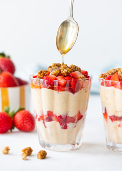 Strawberry Pineapple Parfait