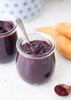 Sweet Potato & Wild Blueberry Pudding