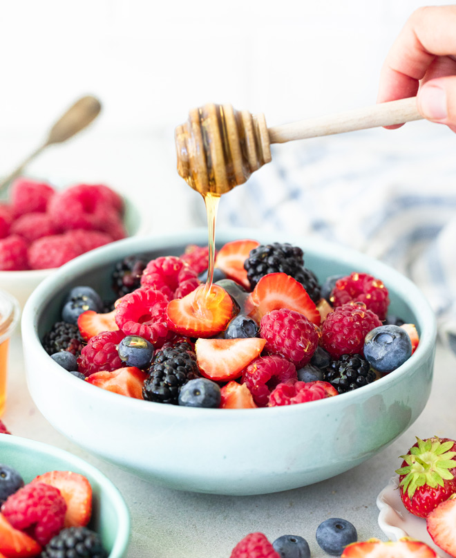 Wildflower Honey Berries