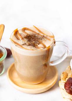 Caramel Date Chaga Latte