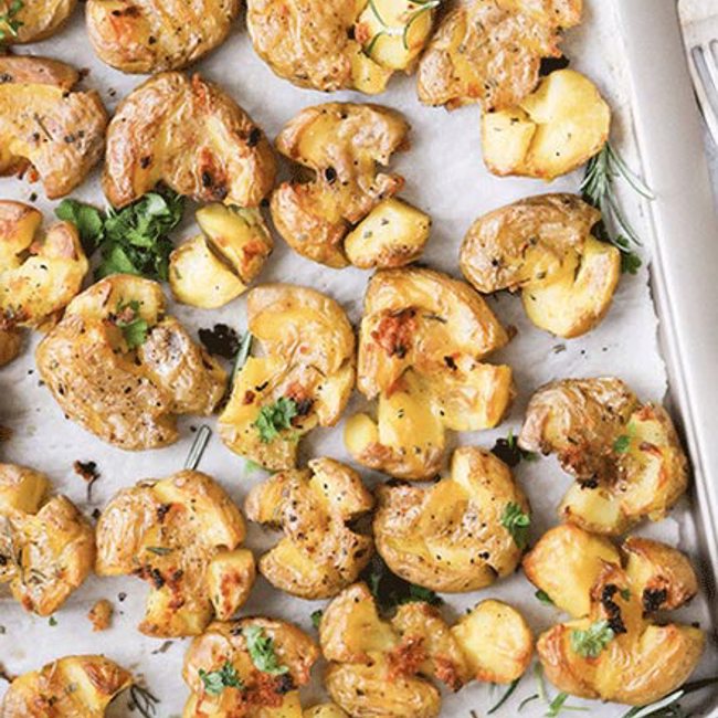 Smashed Potatoes 