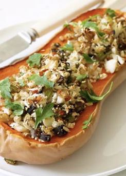 Stuffed Butternut Squash 