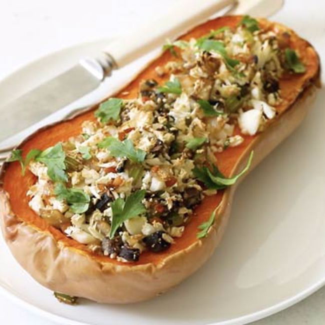 Stuffed Butternut Squash 