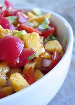 Sweet & Spicy Mango Salsa 