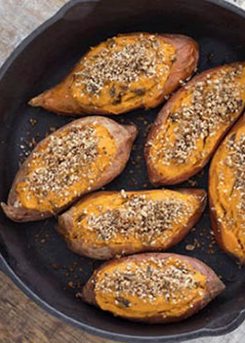 Twice Baked Sweet Potatoes