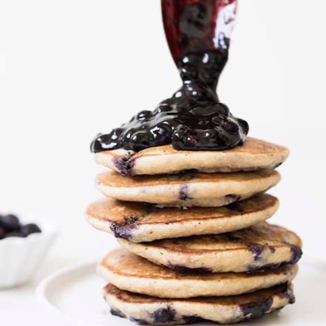 Wild Blueberry Pancakes 